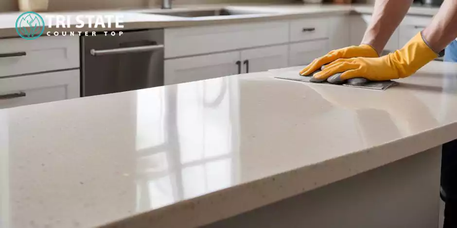 Chipping Quartz Countertops